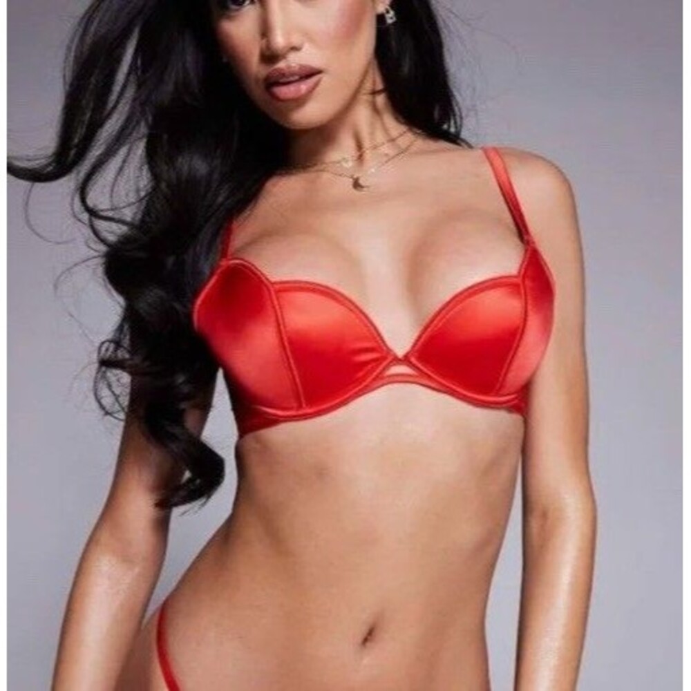Bluebella Cara Padded Underwire Bra Red  36DD